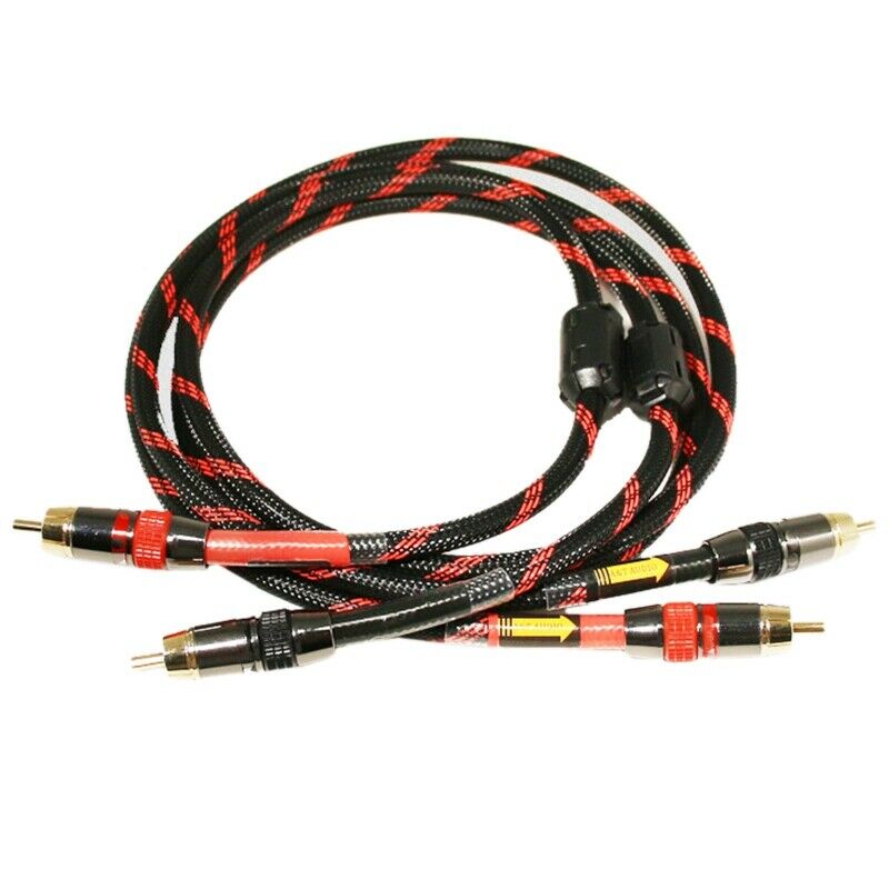 Heareal Double Lotus to Double Lotus Fever Audio Cable Imported RCA to RCA HeaO7