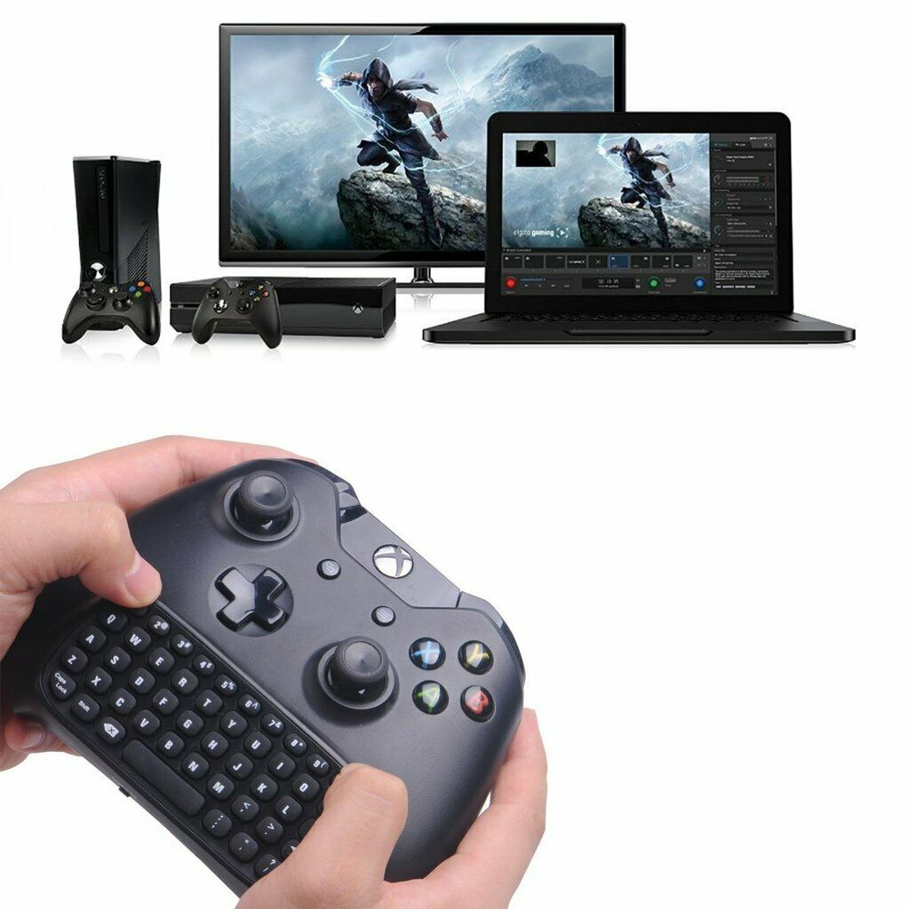 Keyboard ChatPad for Xbox One 2.4g Mini KeyPad with 3.5mm Jack Online Gaming