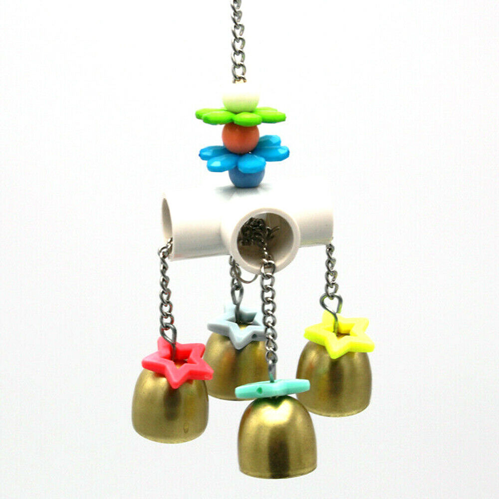 Parrot Bird Chew Toys Macaw African Grey Cotton Knot Large Rope Hanging Swing