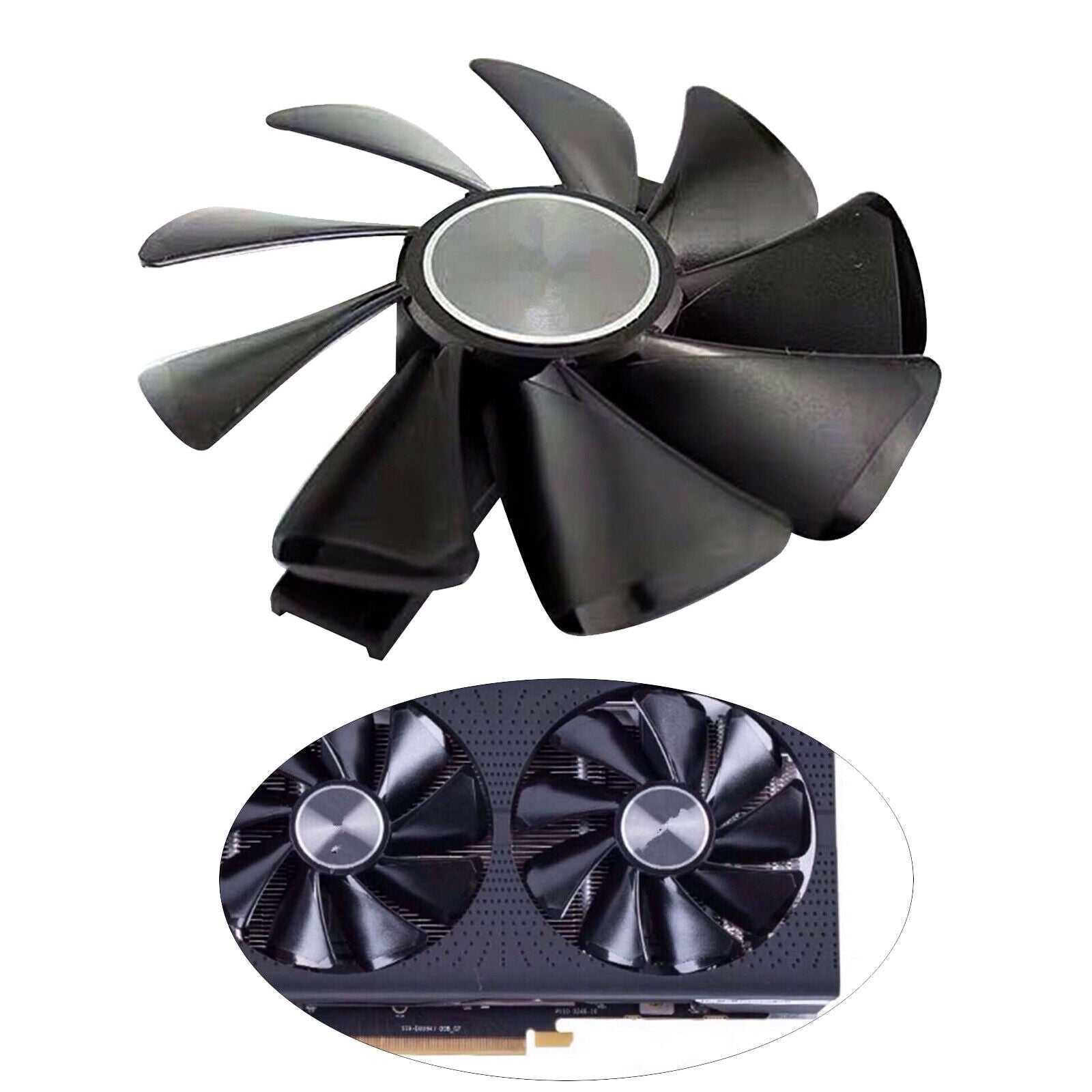 CF1015H12D Cooling Replacement Fan for NITRO RX480 8G RX470 4G New