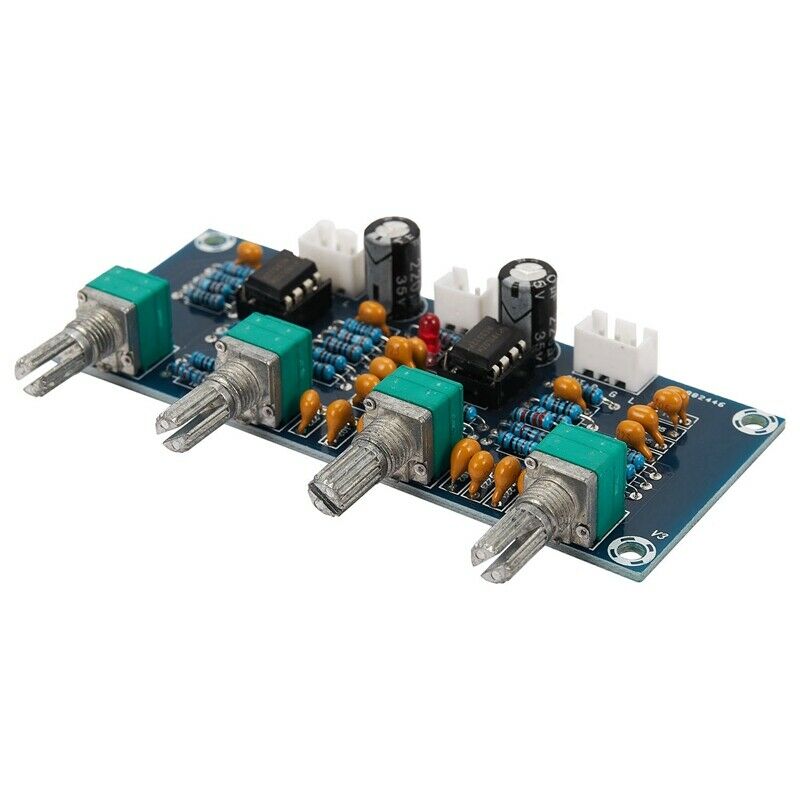 NE5532 Tone Board Preamp Pre-Amp with Treble Bass Volume Adjustment Pre-AmplifQ4