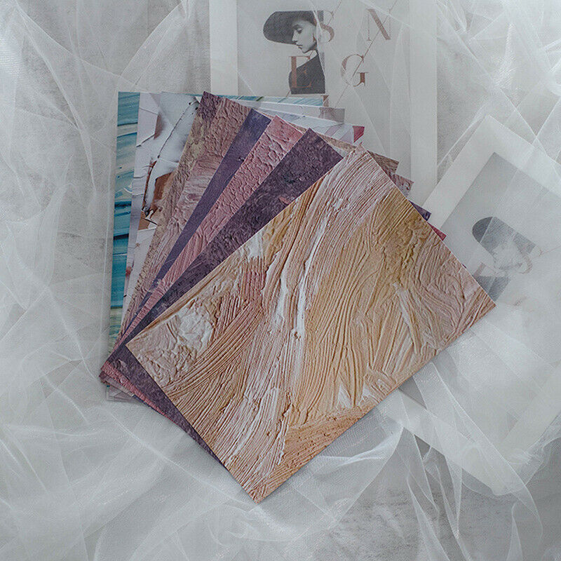 5Pcs Japanese Style Nail Art Photo Props Marbles Background Paper Display.l8
