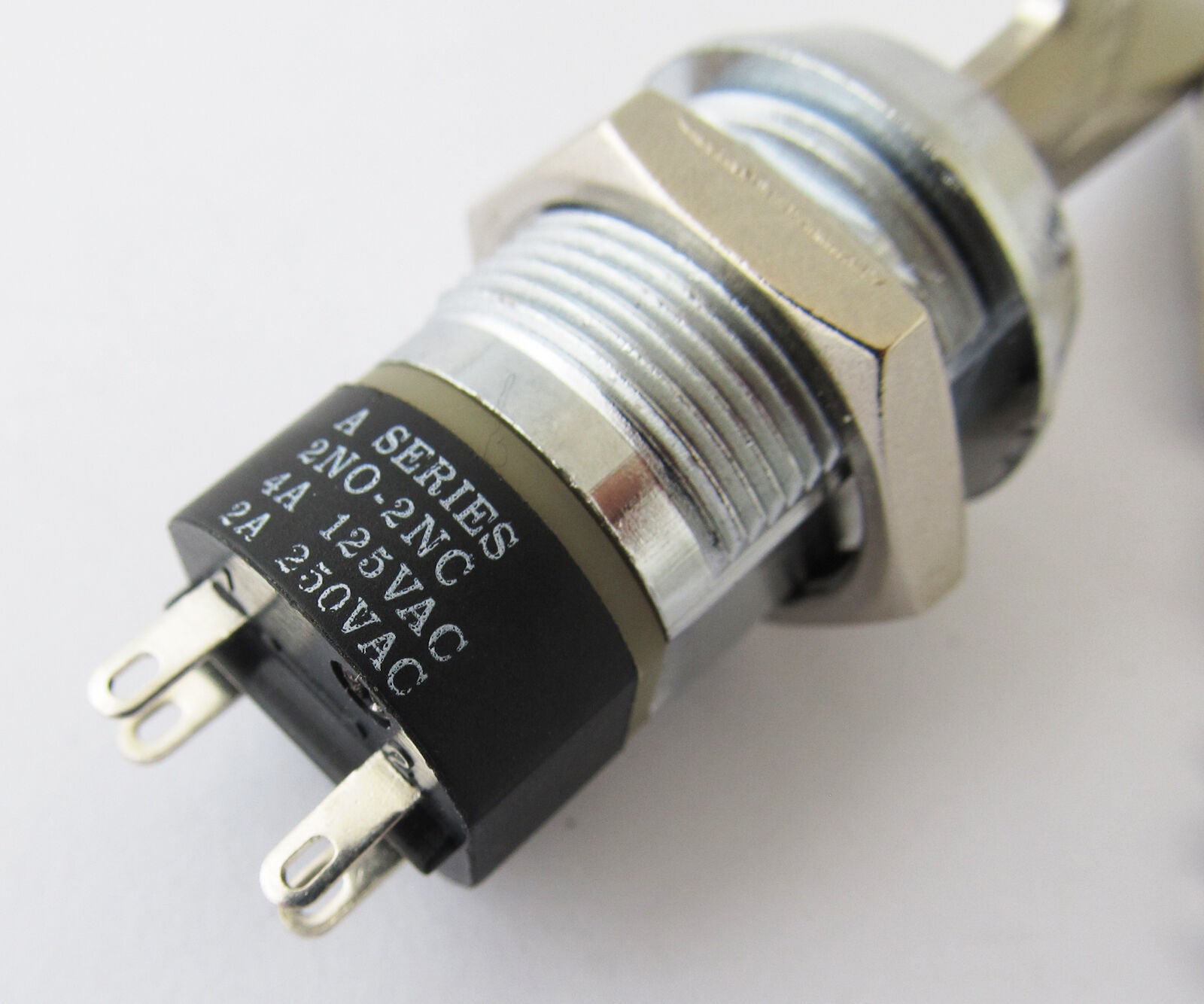 10pcs 18x16mm High Quality A Series 2803 2NO-2NC ON/OFF Key Ignition Lock Switch