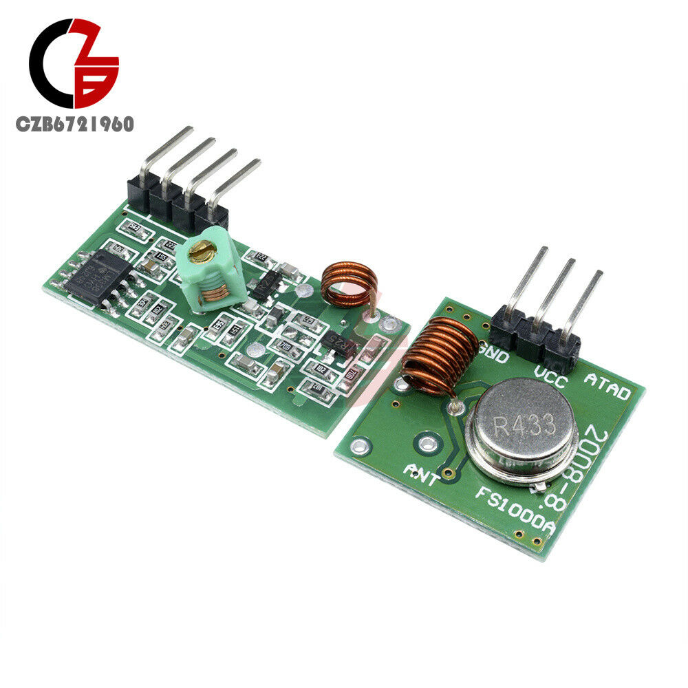 433Mhz RF transmitter and receiver link kit for Arduino/ARM/MCU WL