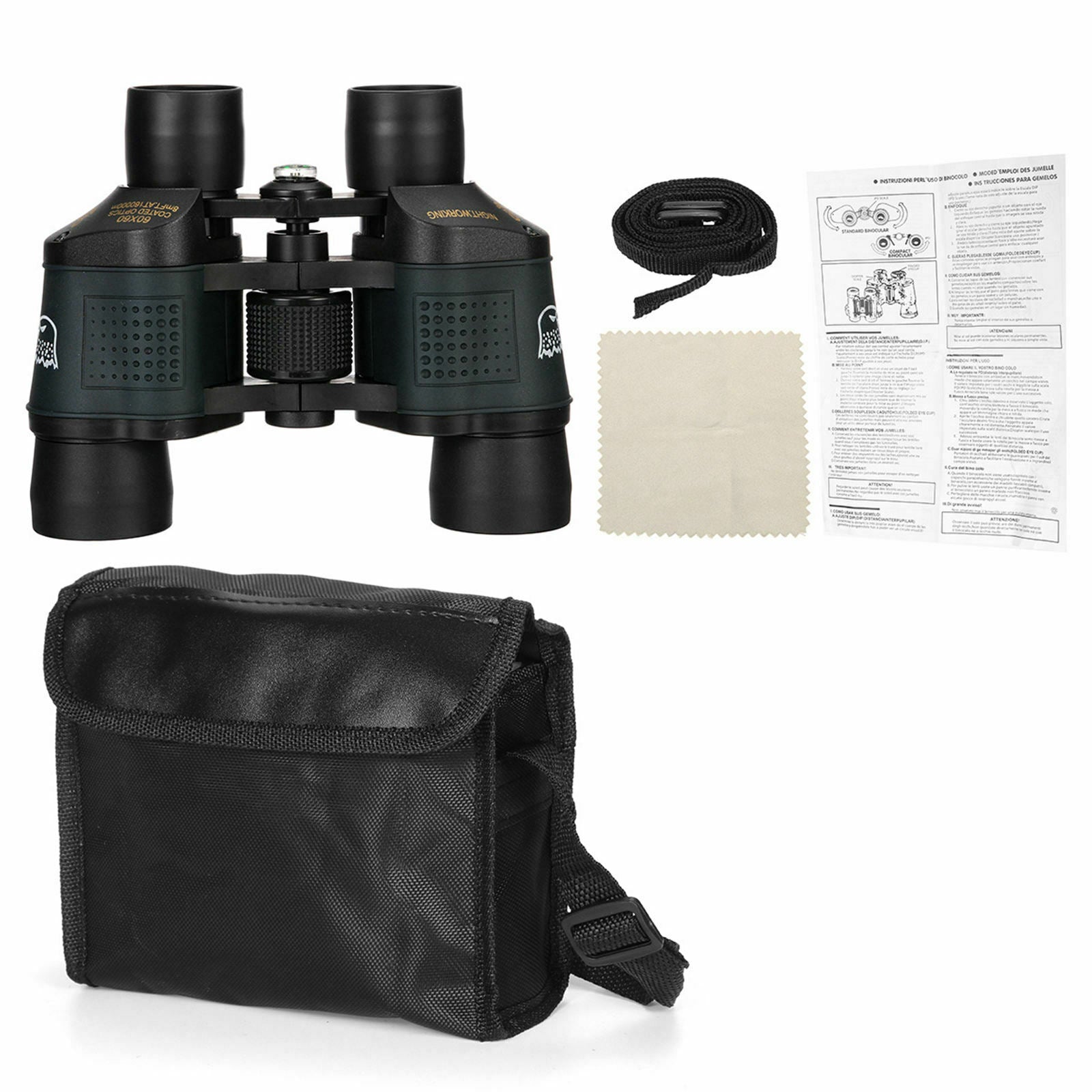 Professional Binoculars Large View for Sports Fire Protection Adults Gifts
