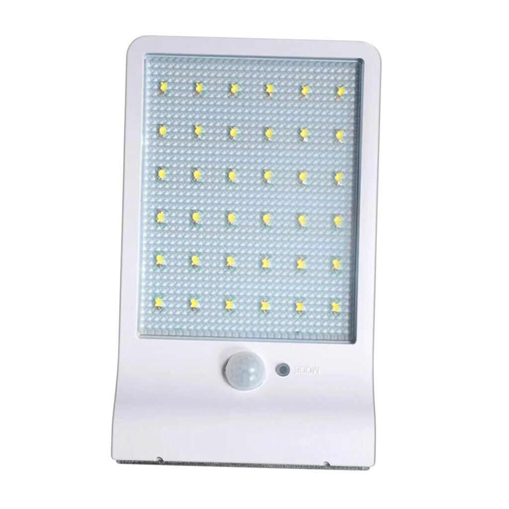 3W Solar 36 LED Sensor Pathday Light Outdoor Garden Lamp White