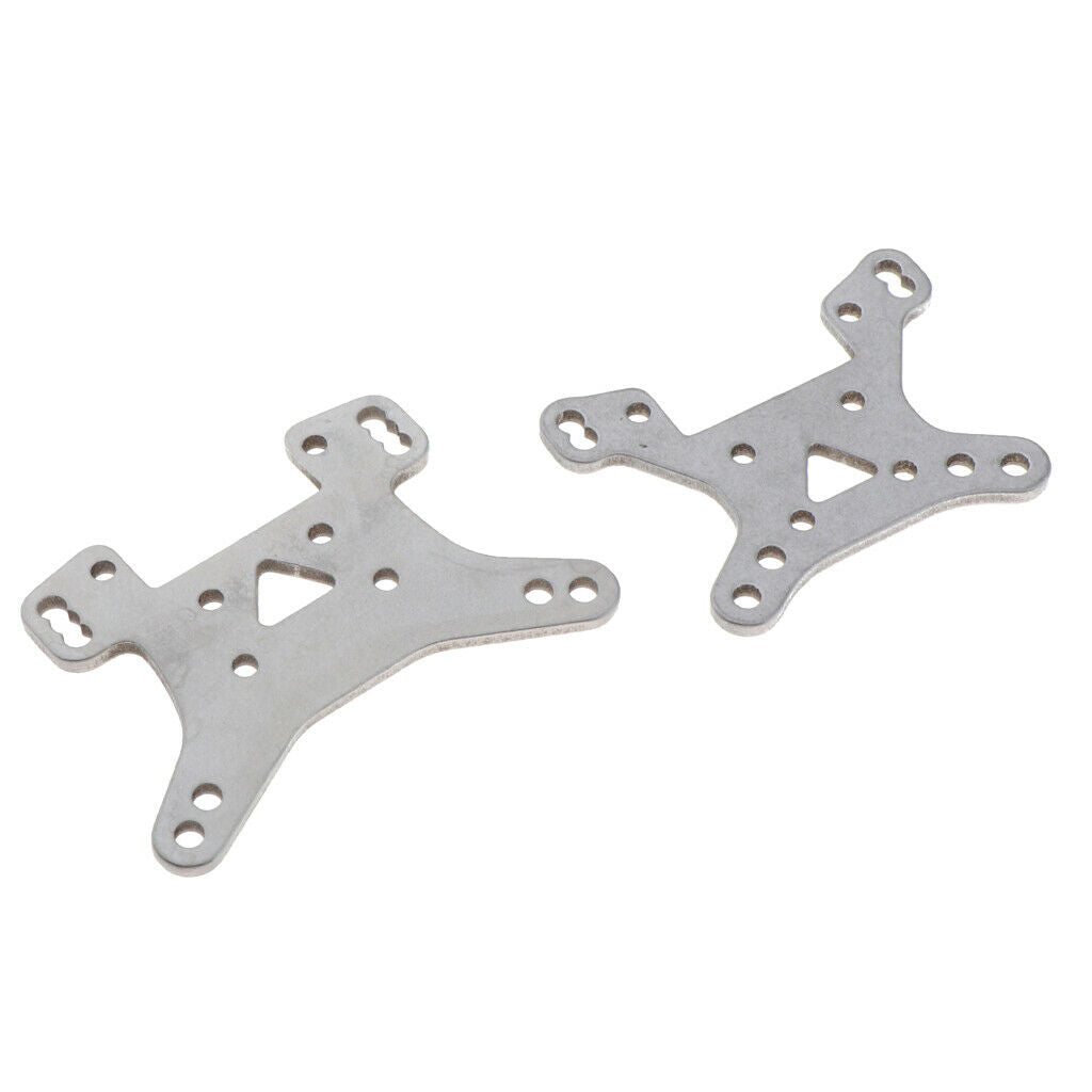 2Pcs RC Car Front Rear Metal Shock Tower for Wltoys 144001 1:14 RC Car Buggy