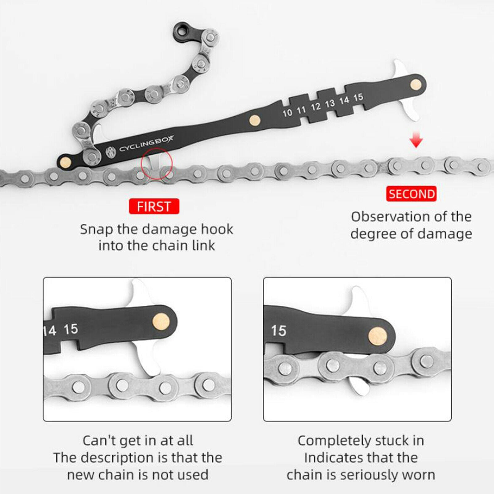 Cassette Remover Tool Flexible Easy to Operate for Road Bike Repair Tools