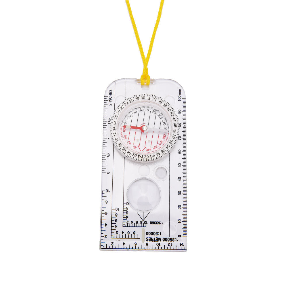 Magnifying Compass  Scout Hiking Camping Boating Map Reading Orienteerin..l8