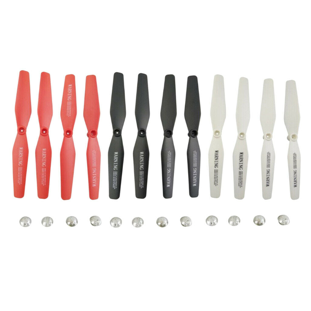12 pcs propeller replacement propeller set for VISUO XS809 XS809W XS809HW 8807