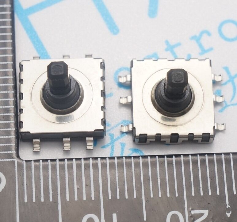 5PCS 10*10*7/9MM 5 Way Momentary Square Tactile Tact Switch SMD SMT 6 Pin
