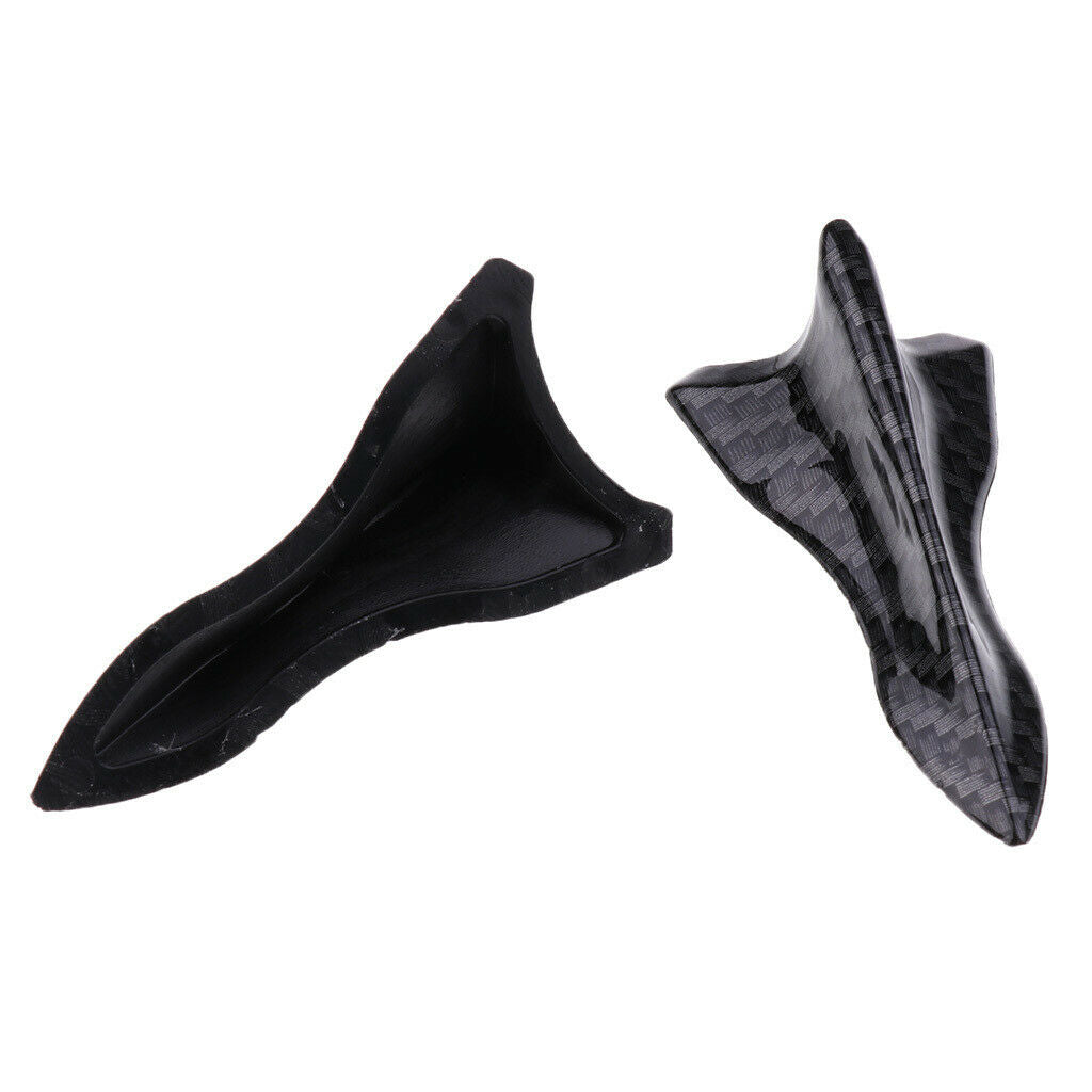 20PCS Black Shark  Decorative Carbon Pattern Kit for Spoiler Roof Wing