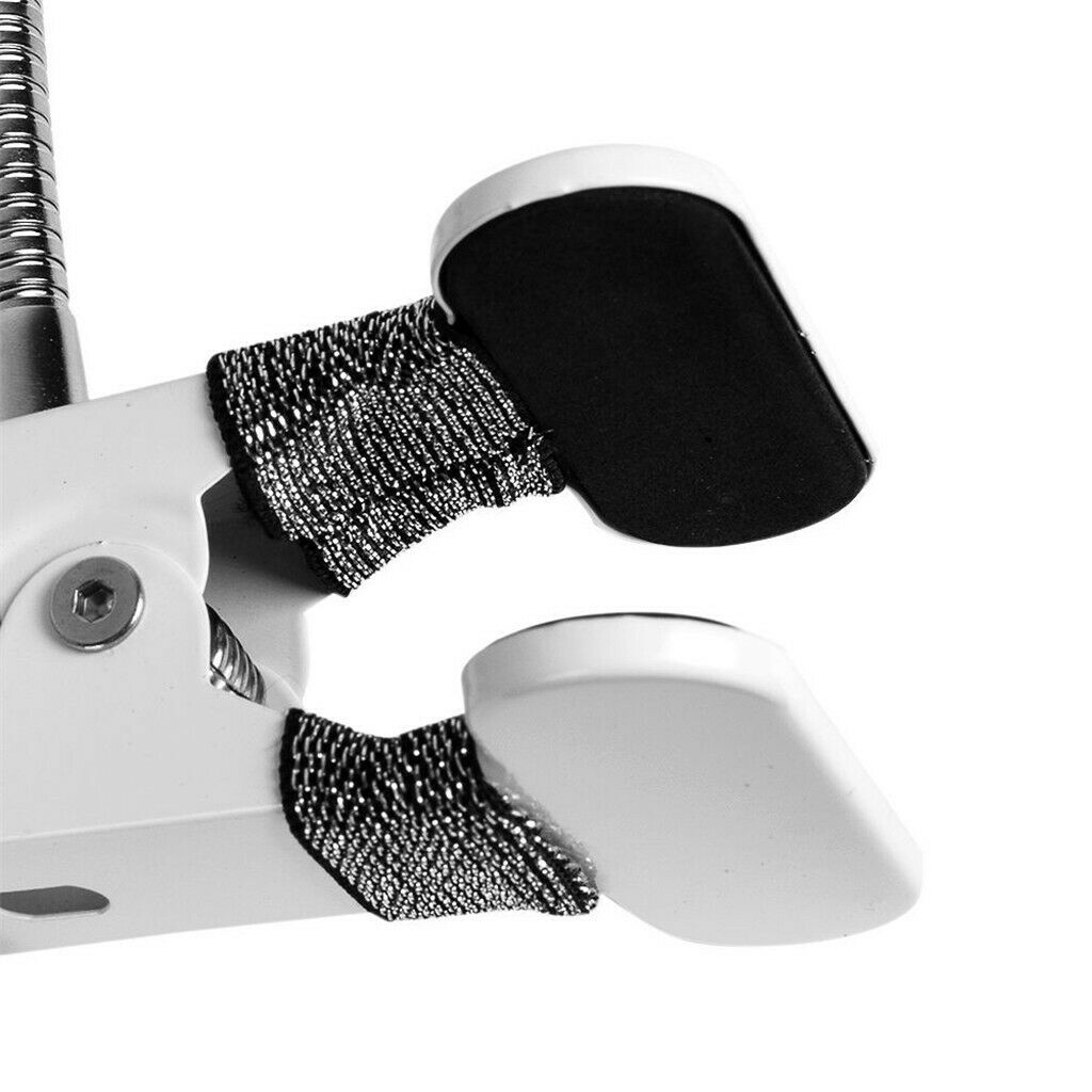 Salon Adjustable USB White LED Light Hollow Flexible Lamp With Clamp Holder For