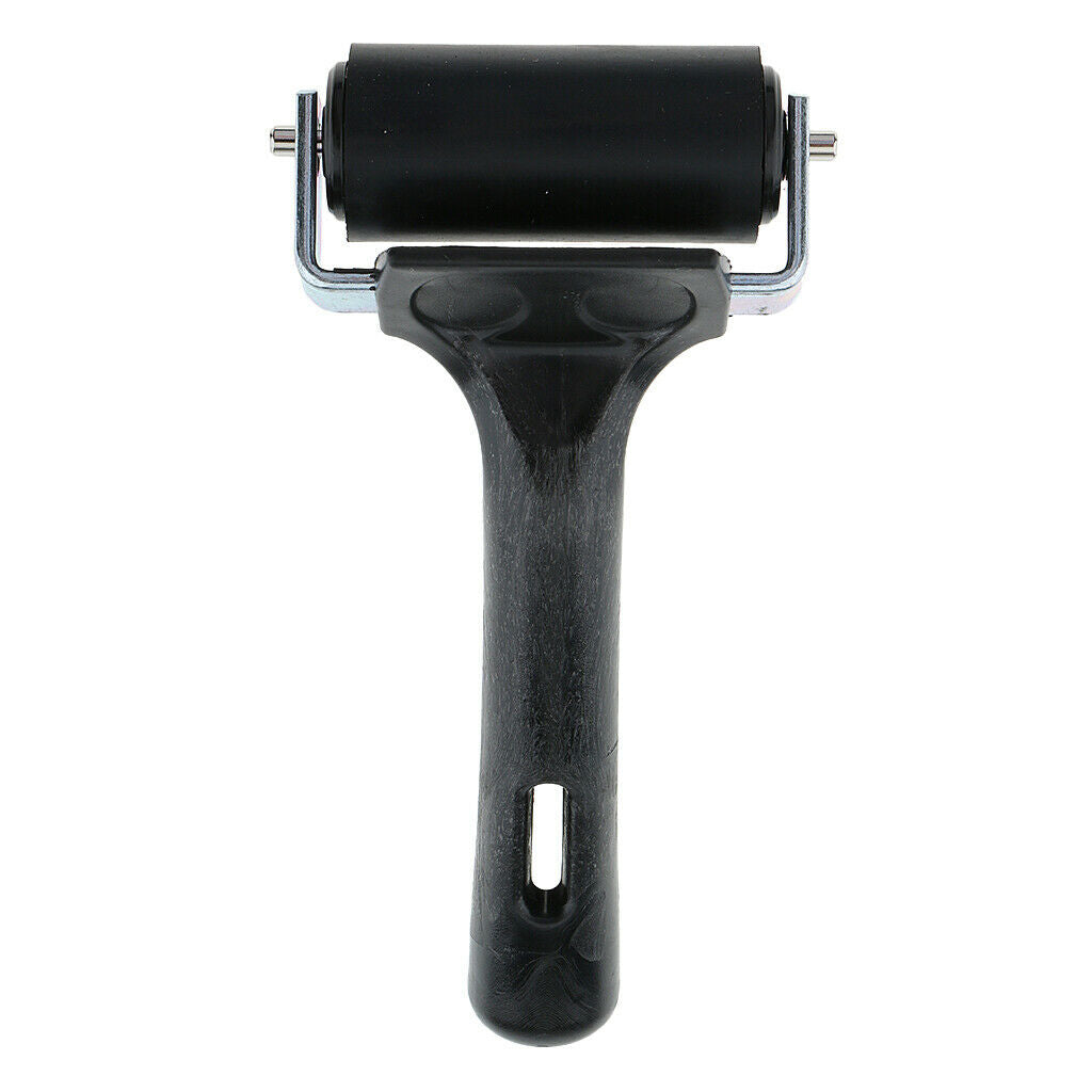 6cm Hard Rubber Brayer Roller 6cm Heavy Duty Inks Paints Printing Scrapbook