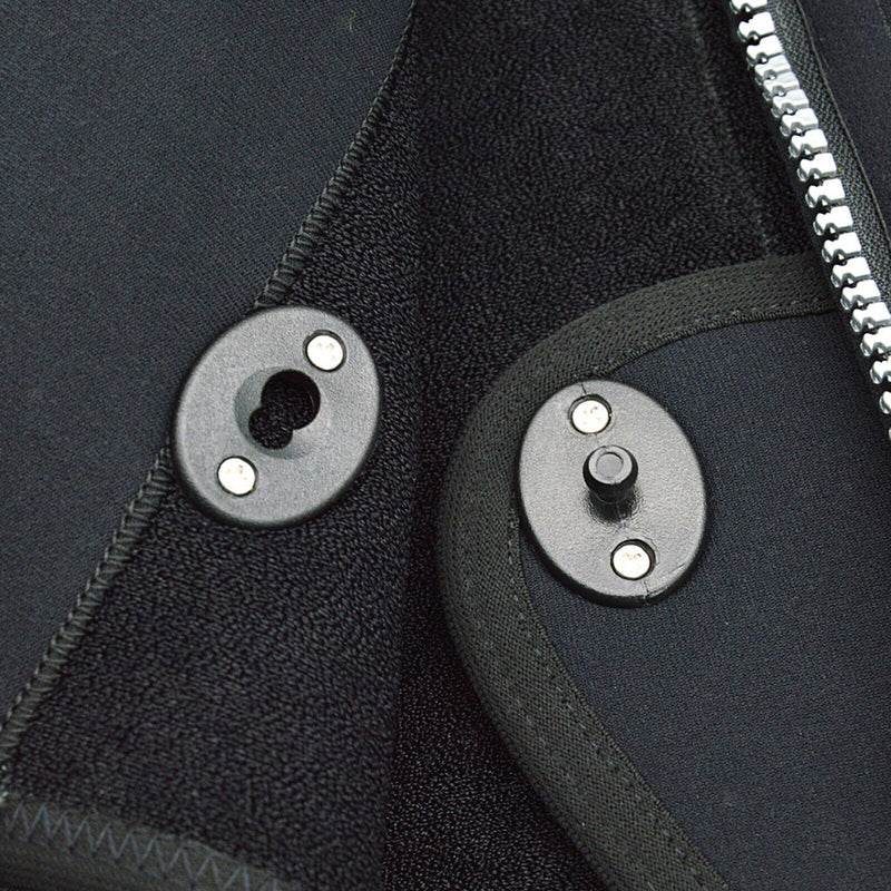 Durable Fastener for Diving Suit Snorkeling Suit Slide Buckle with Screw DIY