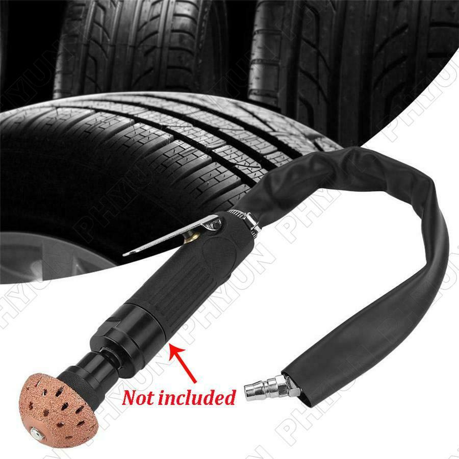Car Tire Grinding Head Coarse Polish Buffing Wheel Kits w/ Hex Linking Rod 1.5''