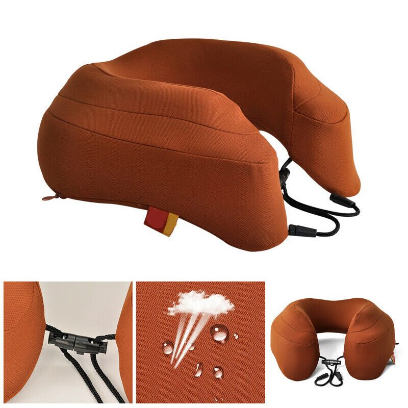 Memory Cotton U-shaped Pillow Multi-purpose Office Travel Nap Pillow Breathable