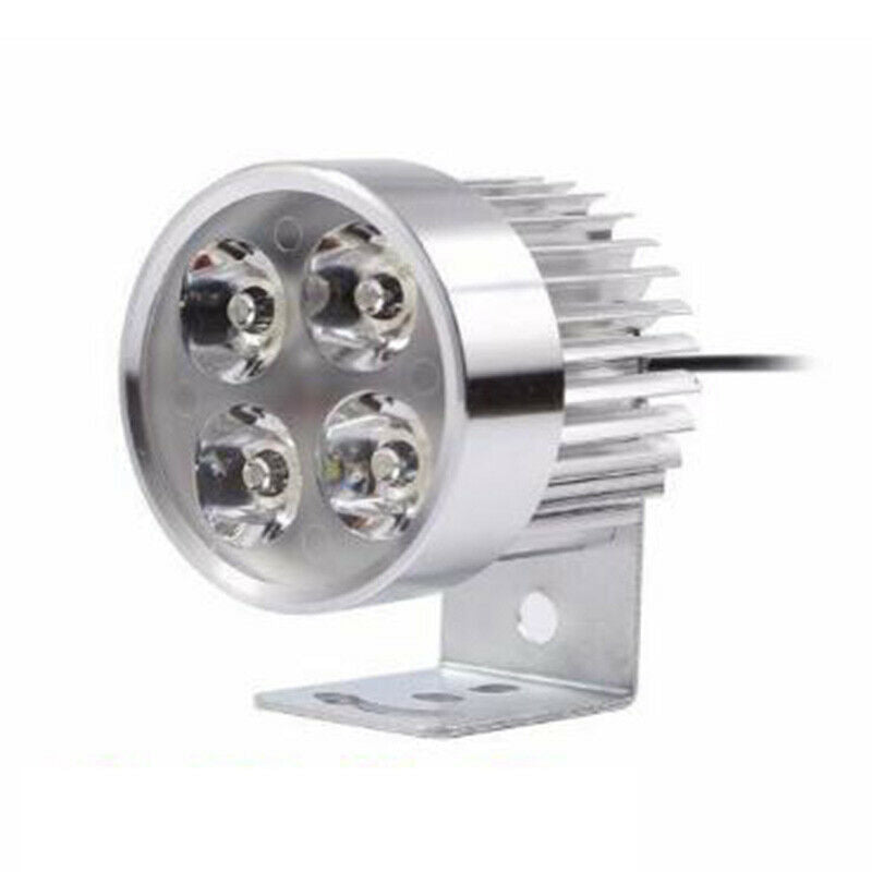 4LED Motorcycle Headlight Spot Light DRL Driving Fog Lamp Waterproof 12-85.l8