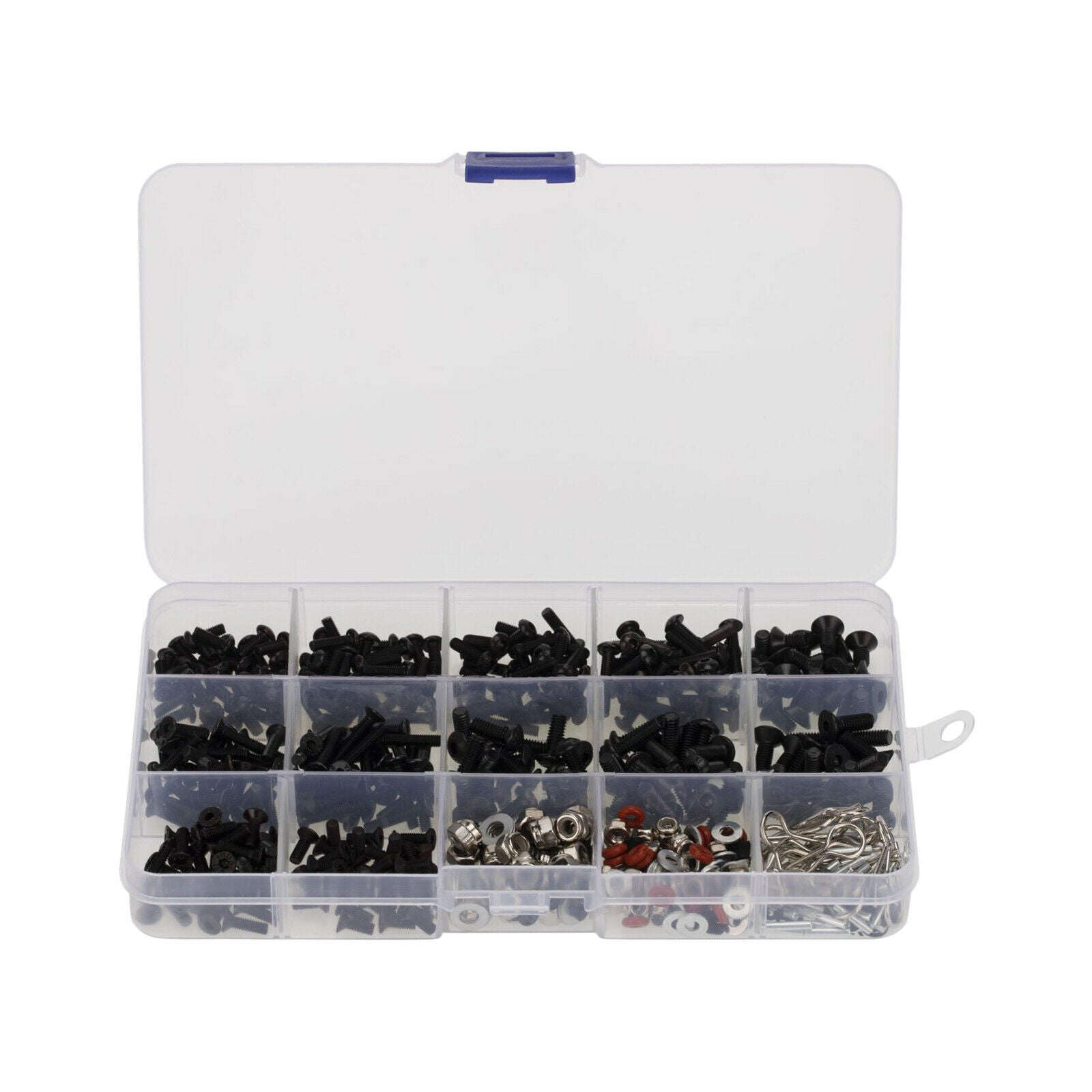 500Pcs M3 M4 Flat & Round Head Screws Fastener Fits 1/10 RC Repair Parts