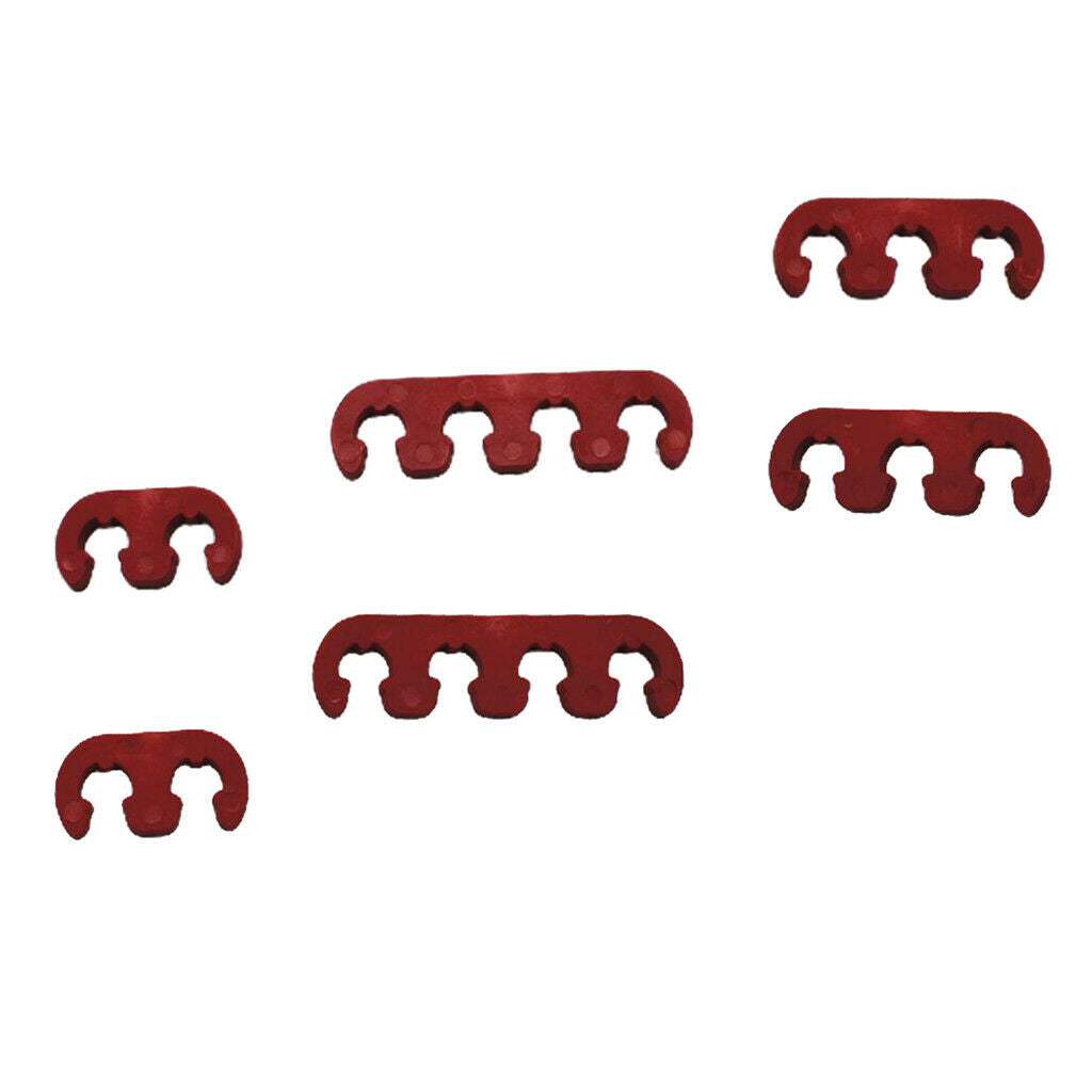 18x Plastic Spark Plug Wire Cord Separators 7mm 8mm 9mm For Chevy Ford