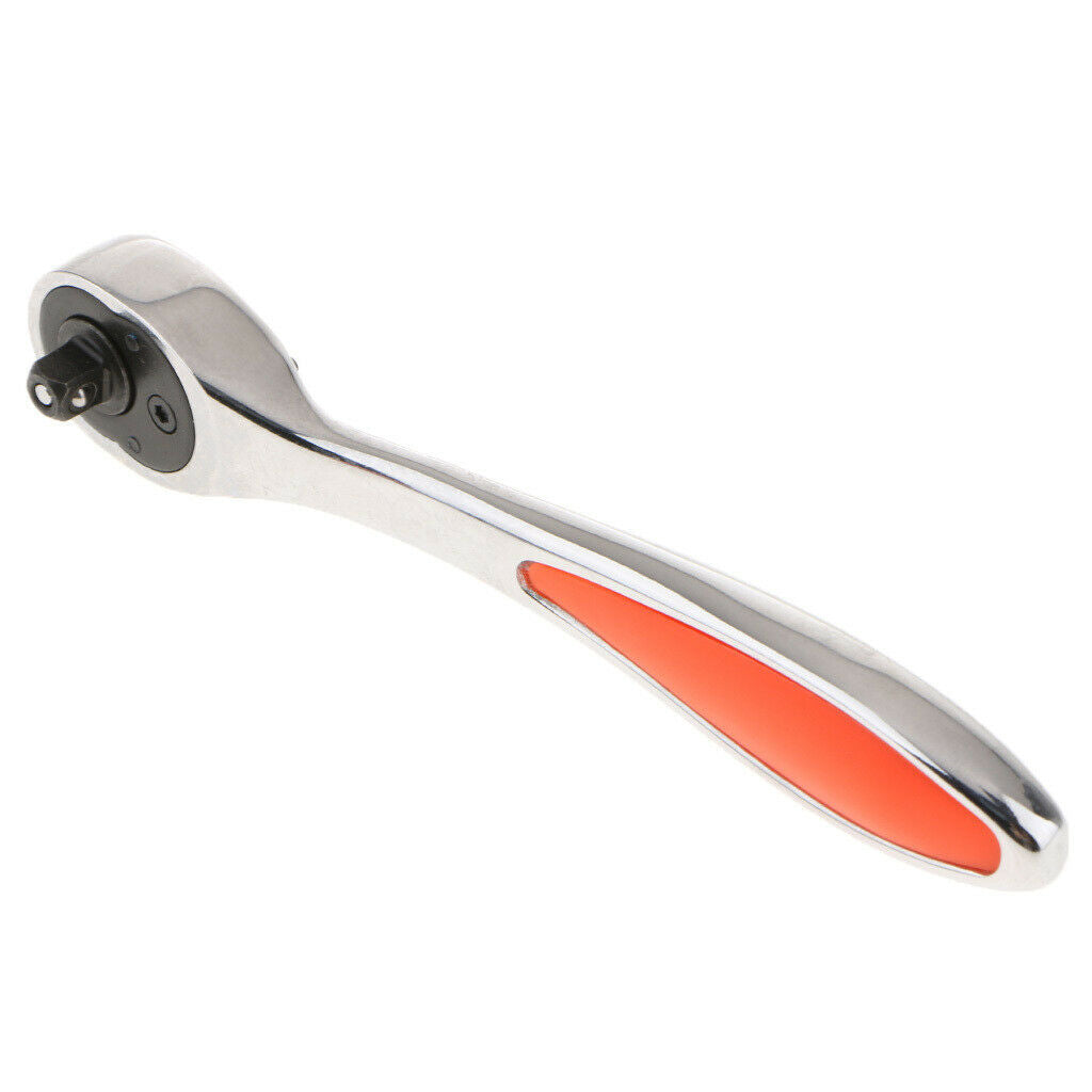 Mirror Steel Fast Rapid Ratchet Wrench Spanner Hand Repair Tool  6.35mm
