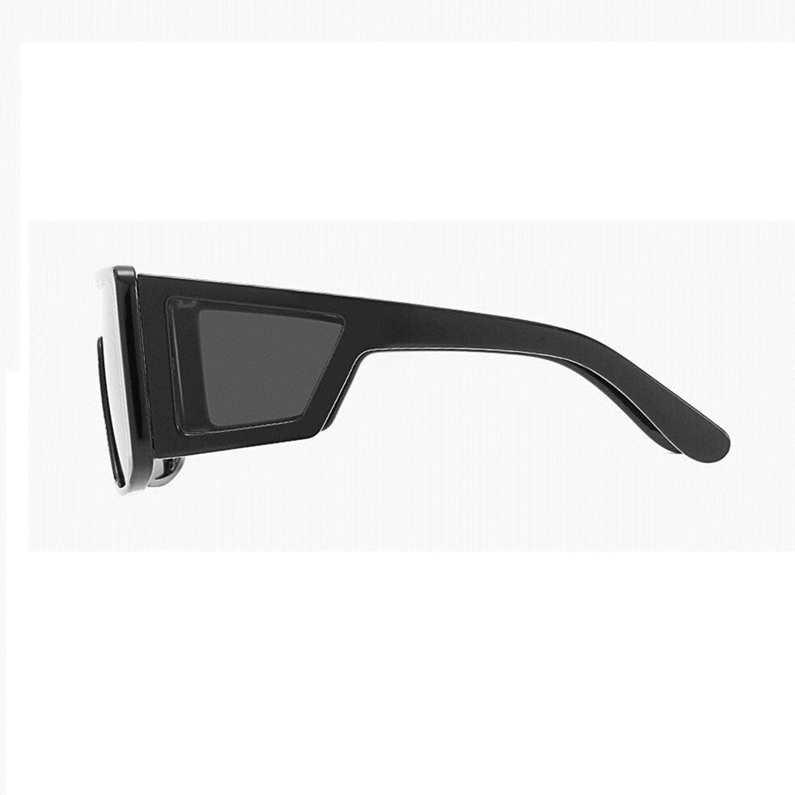 Fashion Oversized Mirrored Shield Square Sunglasses Mens Women Fashion Outdoor