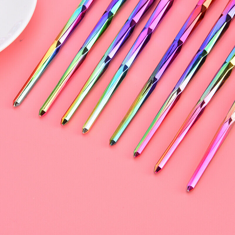 8Pcs Flower Drawing Pen Gradient DIY Nail Art Brush Set Painting Drawing TooFCA
