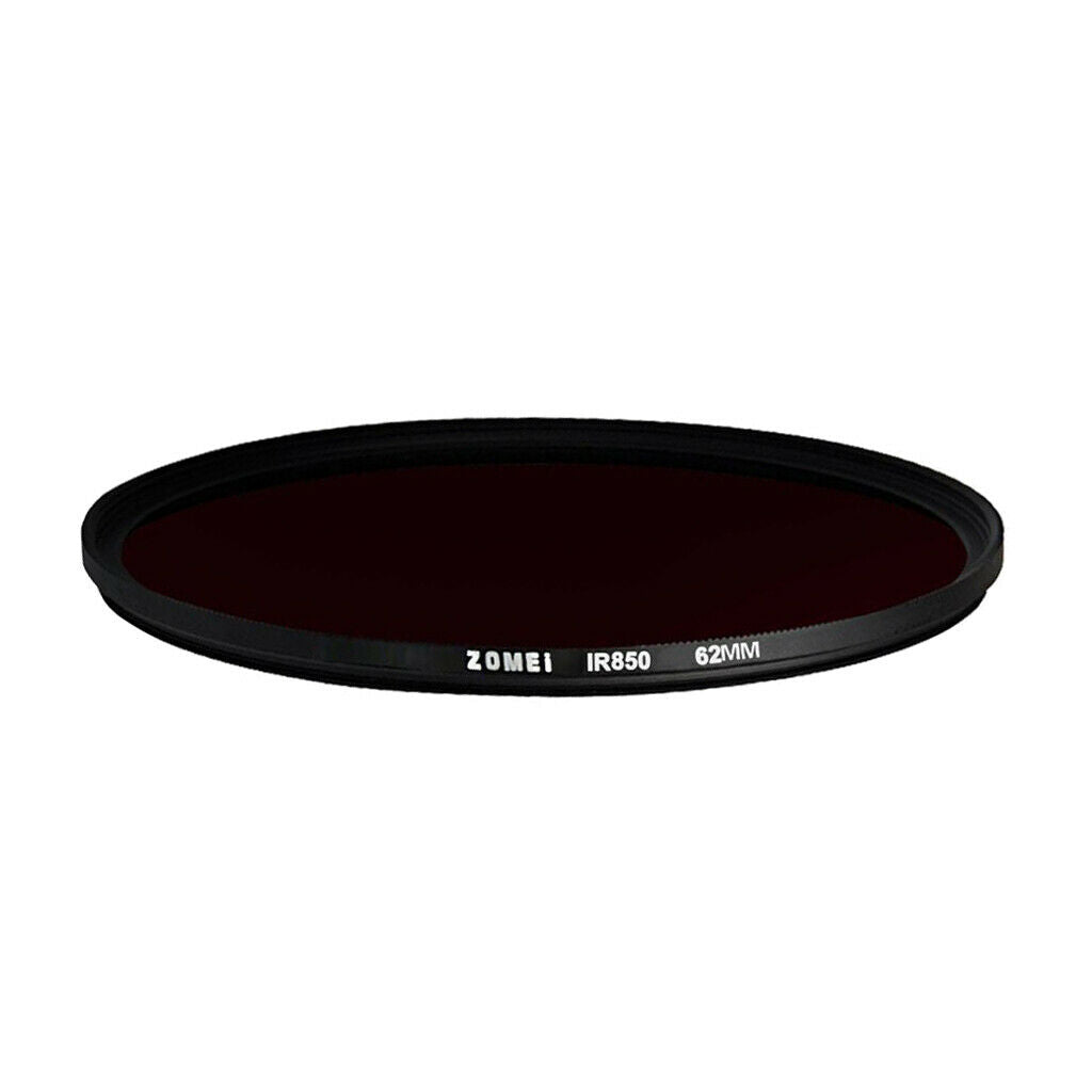 Professional 62mm IR850 Camera Lens Infrared Filters