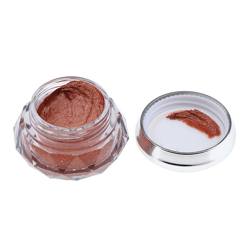 8 Jars Portable Beauty Eye Shadow Makeup Palette Shimmer Highlighter Set 05