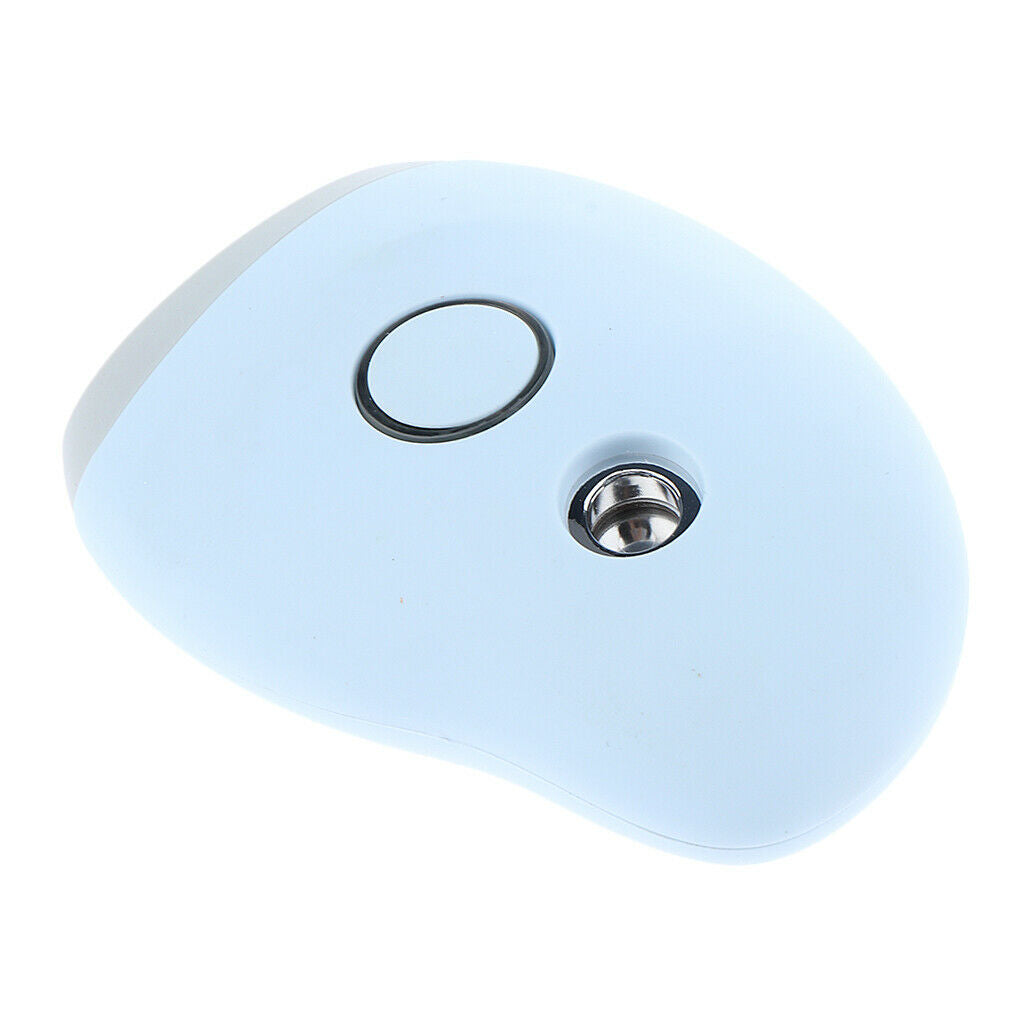 Electric Nano Face Water Mist Spray SPA Steamer Facial Mister Sprayer Azure