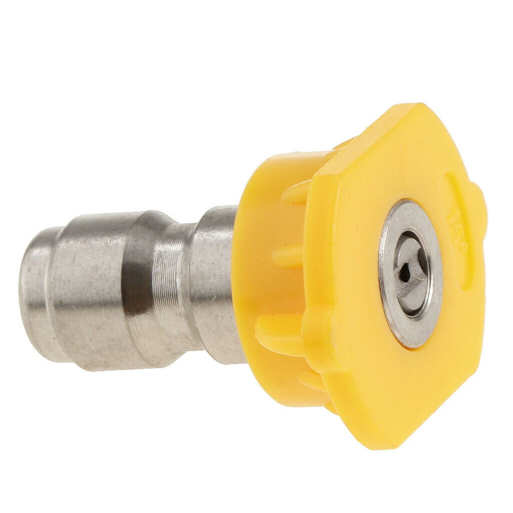 Power Washing Tool Presure Washer Tips Spray Nozzle Parts 15 Degree