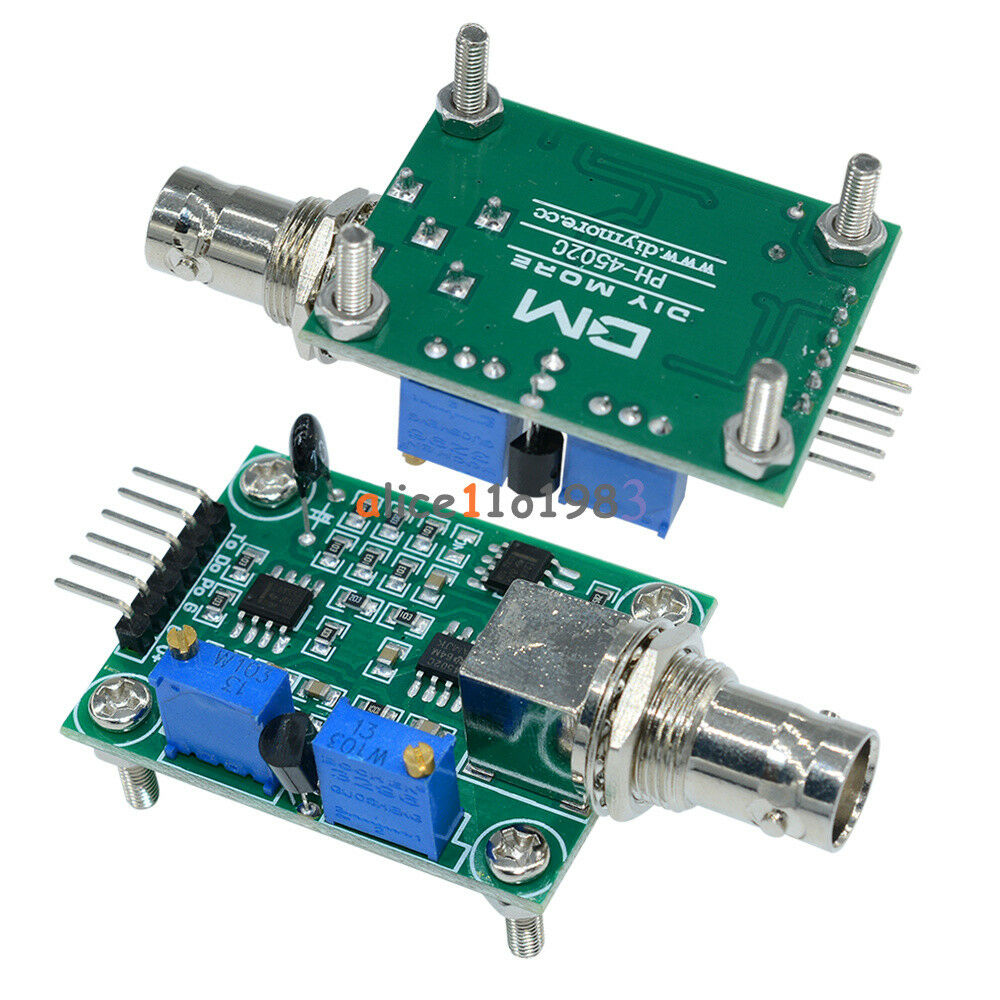 Liquid PH Value Detection detect Sensor Module Monitoring Control For arduino