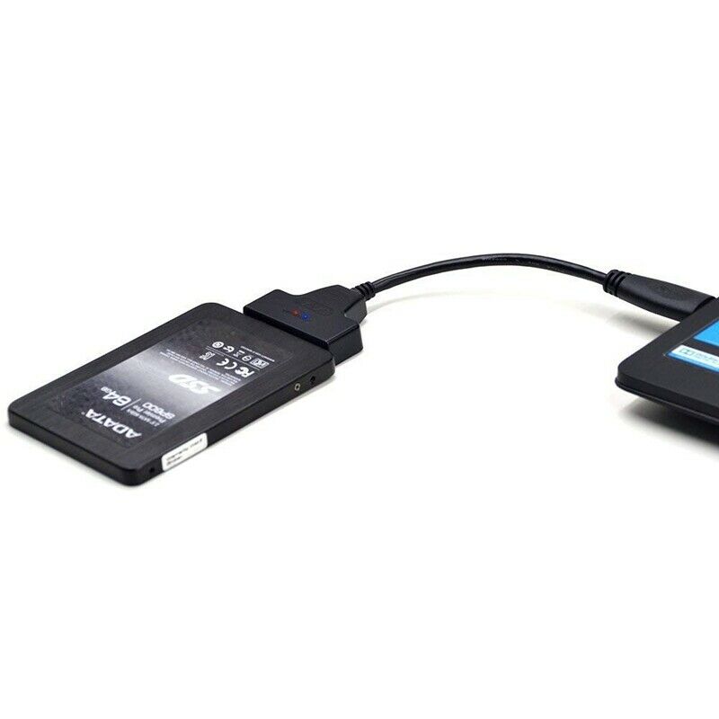 USB 3.0 to SATA Adapter Cable for 2.5 inch SSD/D Drives - SATA to USB 3.0 ExteO4