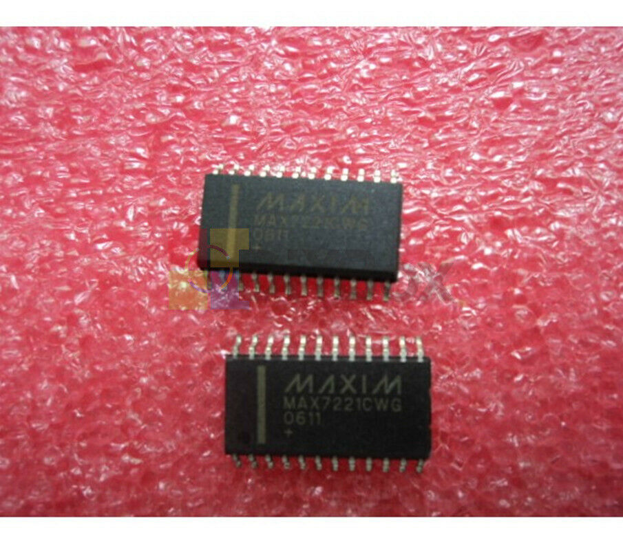 [10PCS] MAX7221CWG MAX7221 8-Digit LED Display Driver SOP-24 IC