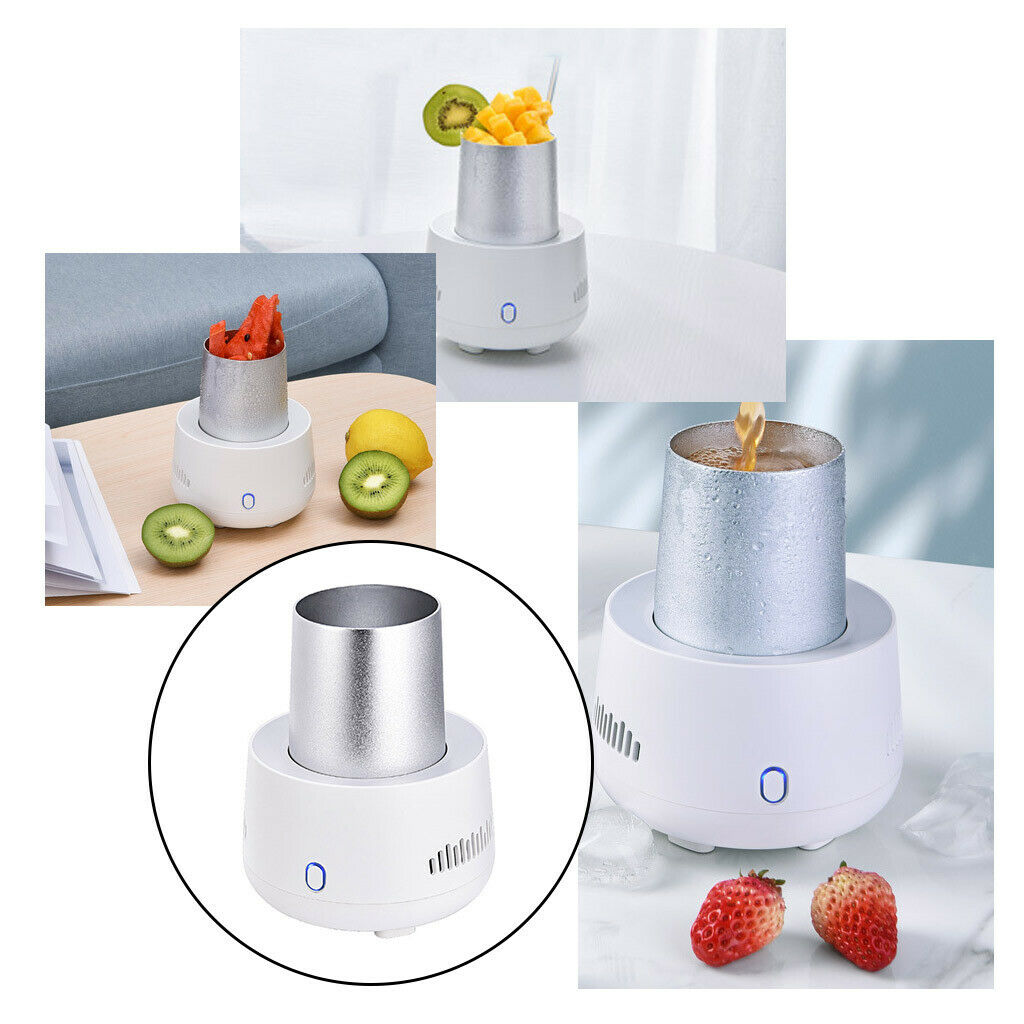 Quick Cooling Cup Drink Cooler Beverage Car Lunch Box Mini Frigerator