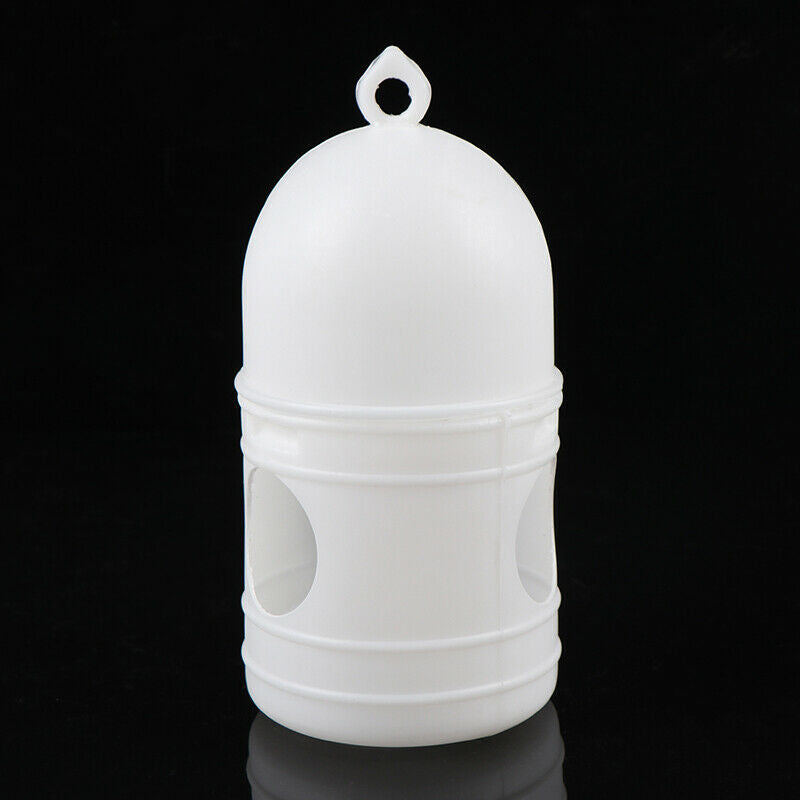 Plastic White Drinker Pigeons Birds Drinker Water Dispenser accessory YK FTM LS