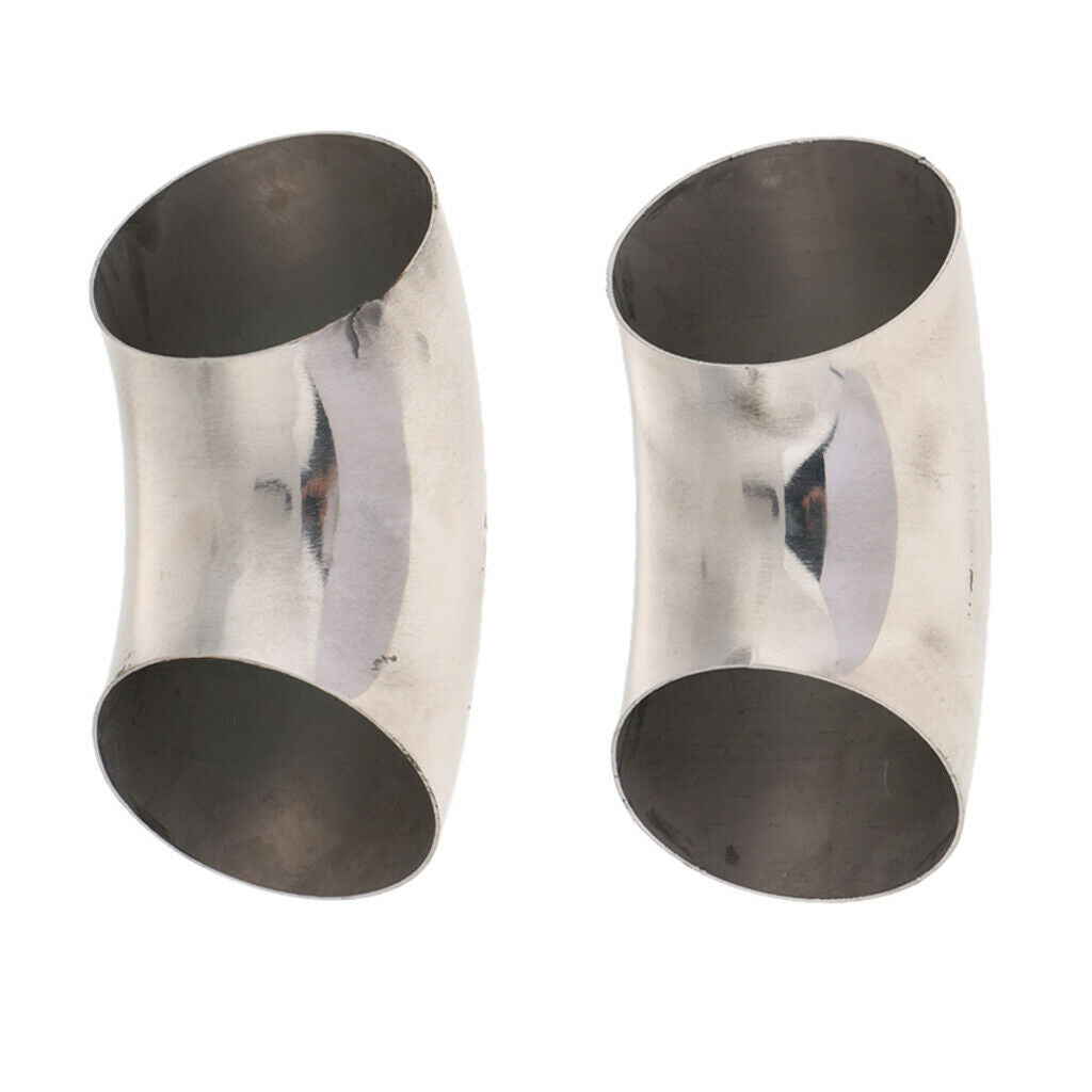 201 Stainless Steel Exhaust Pipe Mandrel Bend, 90 Degree 2.5+3 Inch
