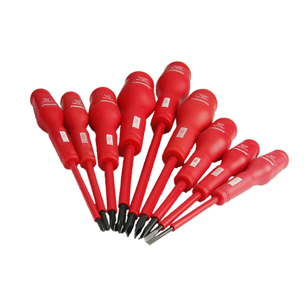 9pcs Insulated Screwdriver Set Electron  Precision Hand Tools
