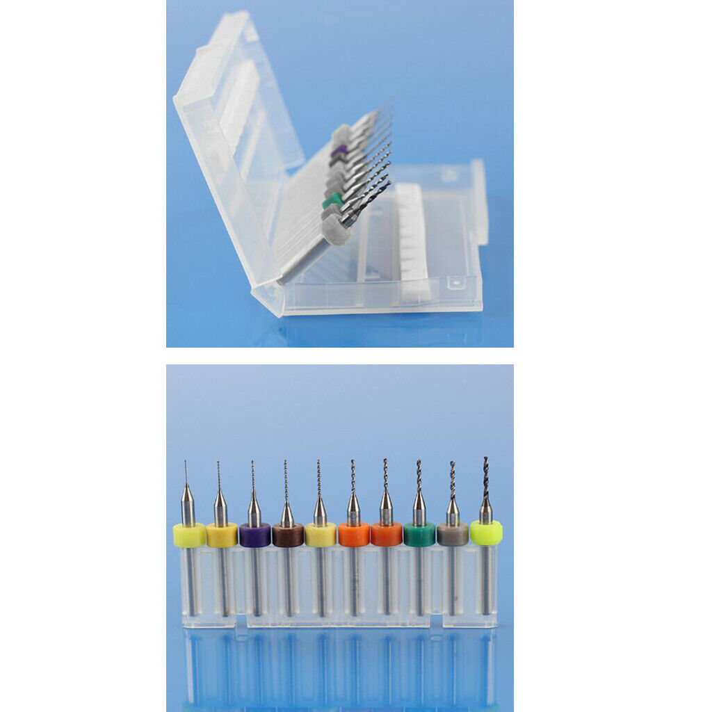 20 Pcs Pcb Drill Bits Carbide Micro Drill Bits, CNC Woodworking Tools
