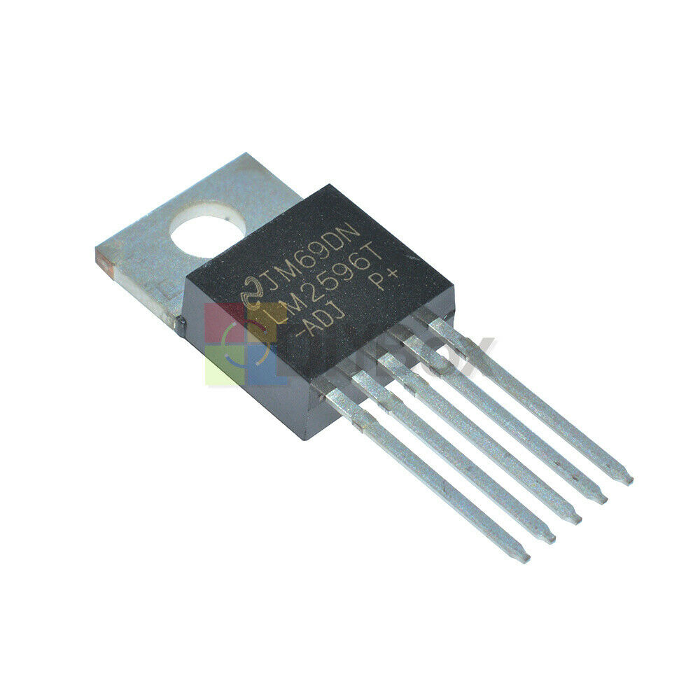 10Pcs IC LM2596T-ADJ LM2596 NSC TO-220 DIP-3 Voltage Regulator 3A Adjustable