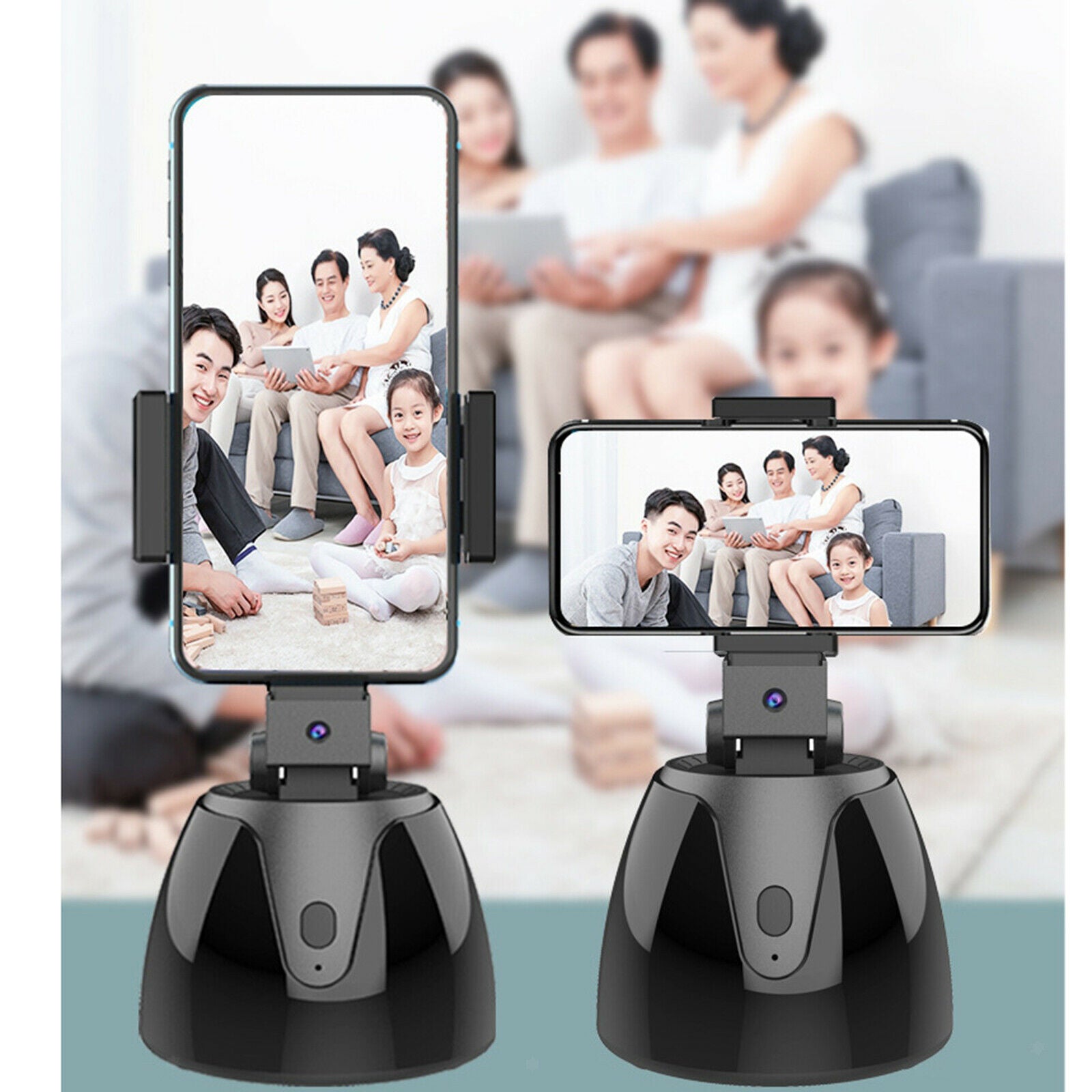 Auto Face Tracking Phone Holder Selfie Stick Shooting Live Streaming Video
