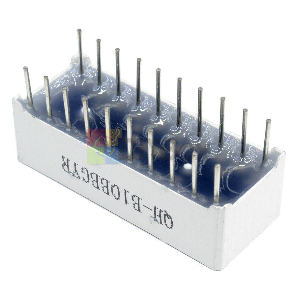 10 Segment 4 Colour Color LED Battery Bar Graph Light Display Indicator DIP