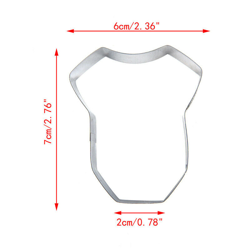 7 Pcs/Set Stainless Steel DIY Cookie Cutter Biscuit Mould Baking Decorating  Tt