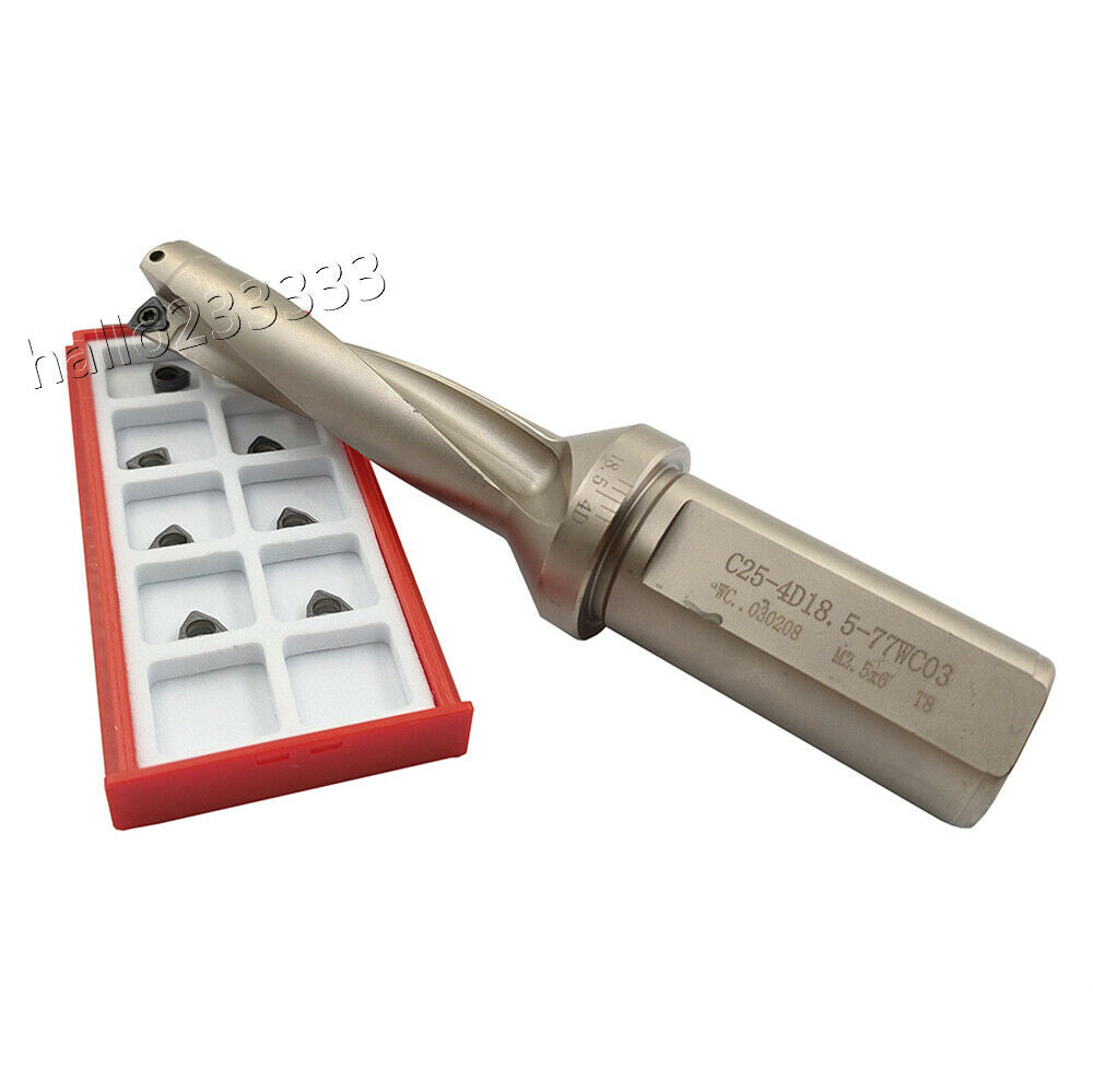 WPD-185-4D-C25 18.5mm U drill indexable drill + 5PCS WCMT030208-PM ZM2125 insert