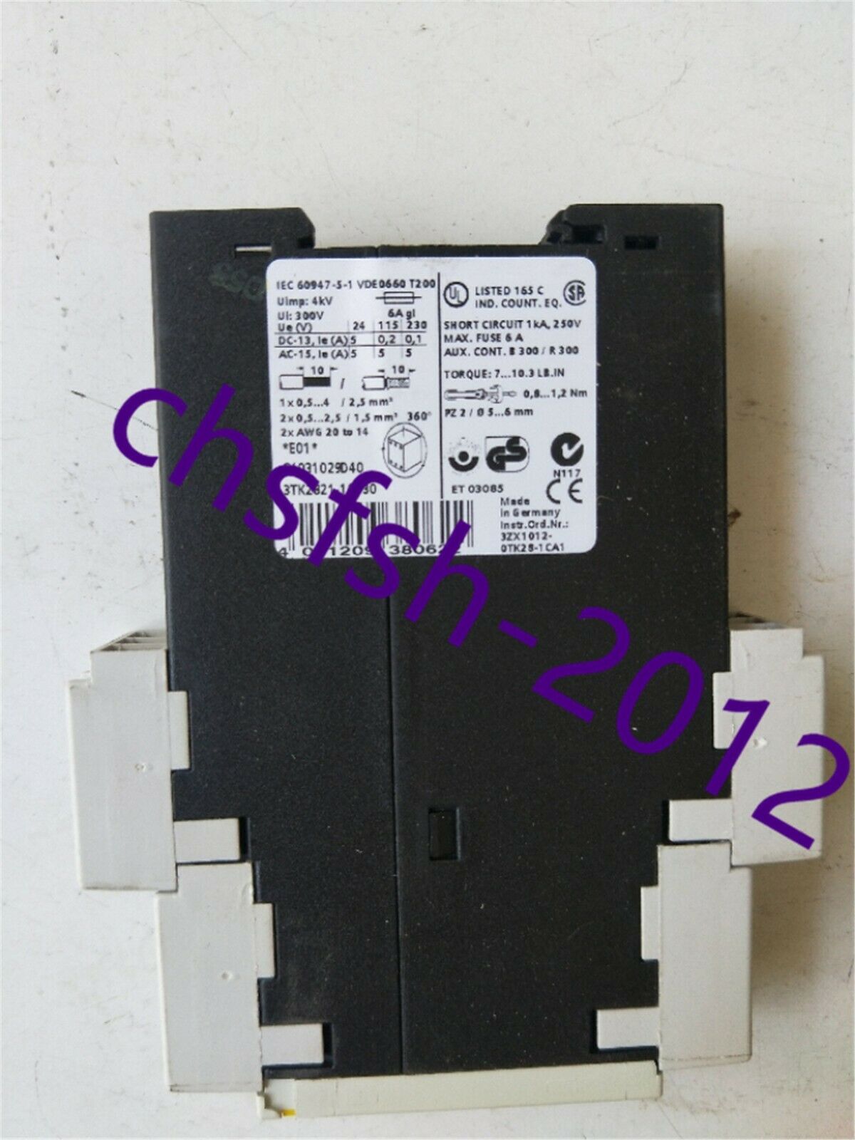 1 pcs New IN Box Siemens 3TK2821-1CB30 safety relay