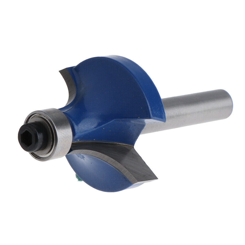 Round Over Edge Forming Router Bit - 1/4'' Shank Woodworking Tool