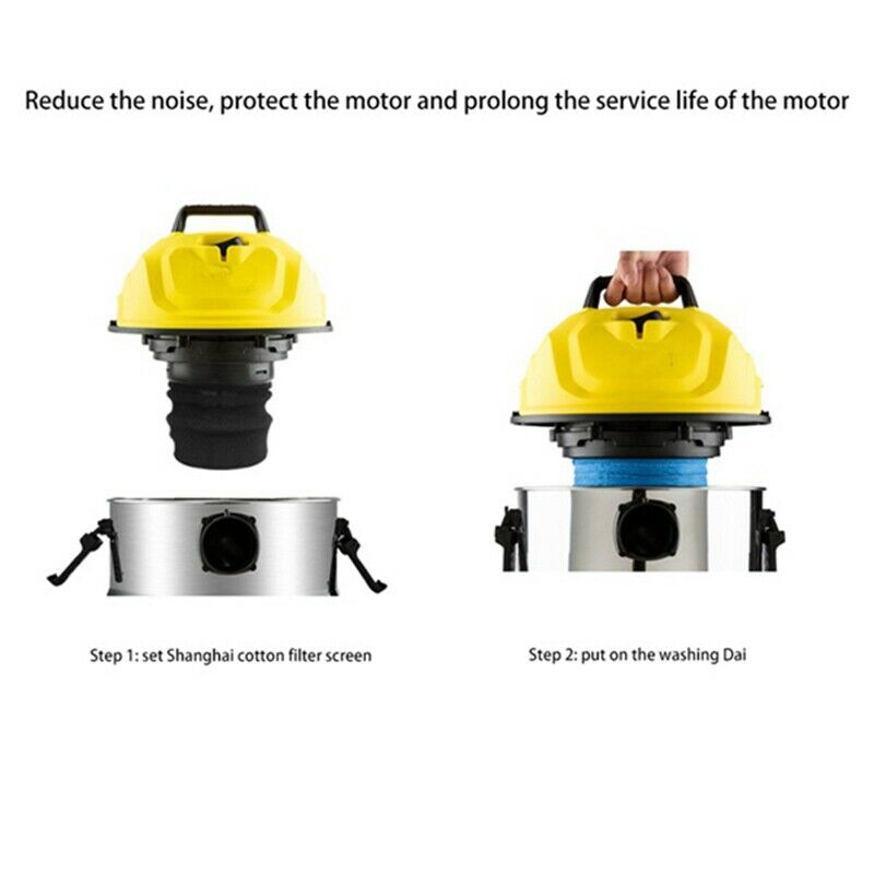 Textile Filter Bags Wet and Dry Foam Filter for Karcher MV1 WD1 WD2 WD3 VacuF3G2