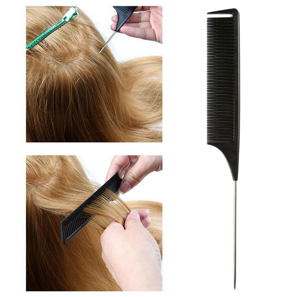 Pro Section Weaving Highlighting Foiling Hair Comb Hair Coloring Combs Brush
