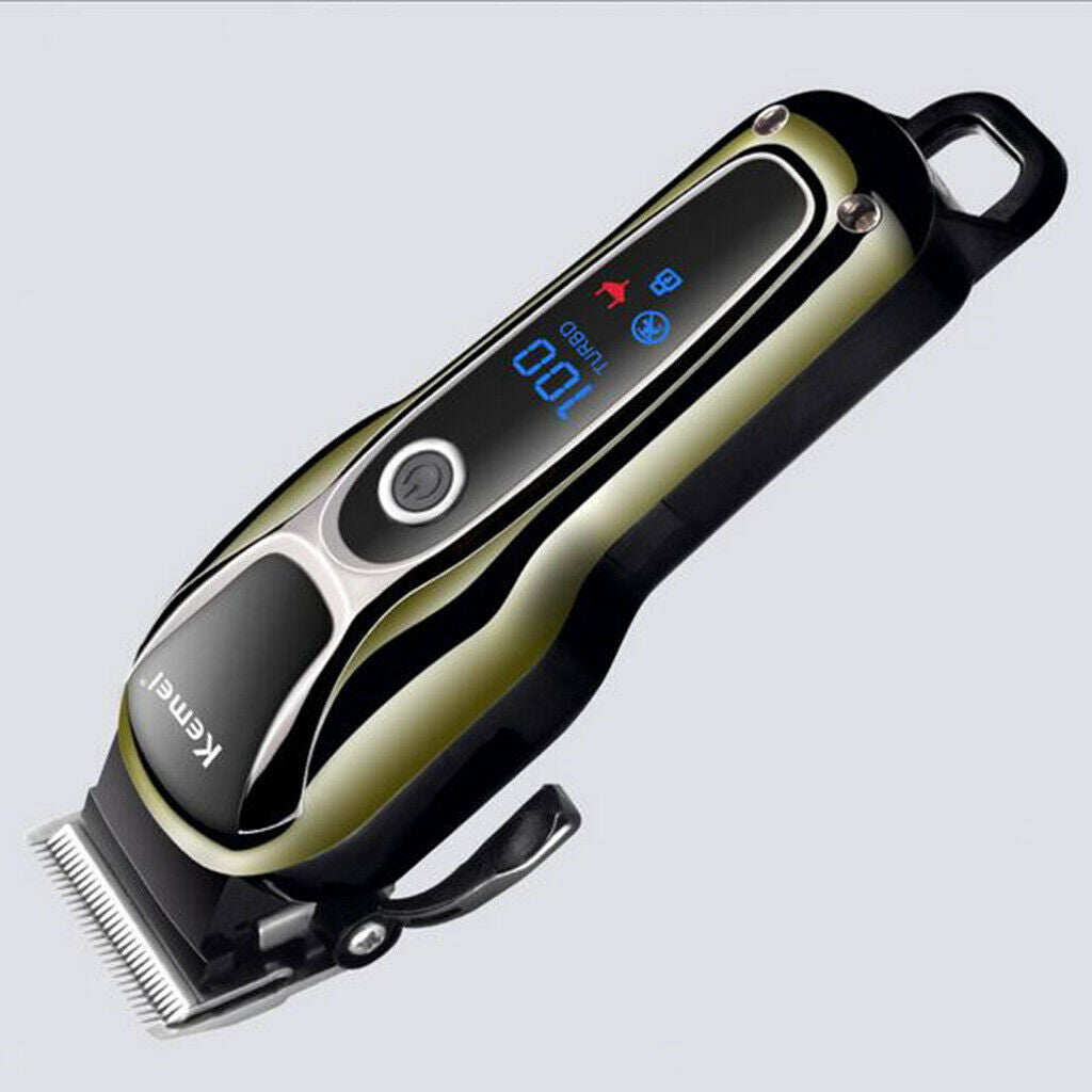 Professional Men LCD Electric Hair  Machine Kid's Home Shaving Trimmer