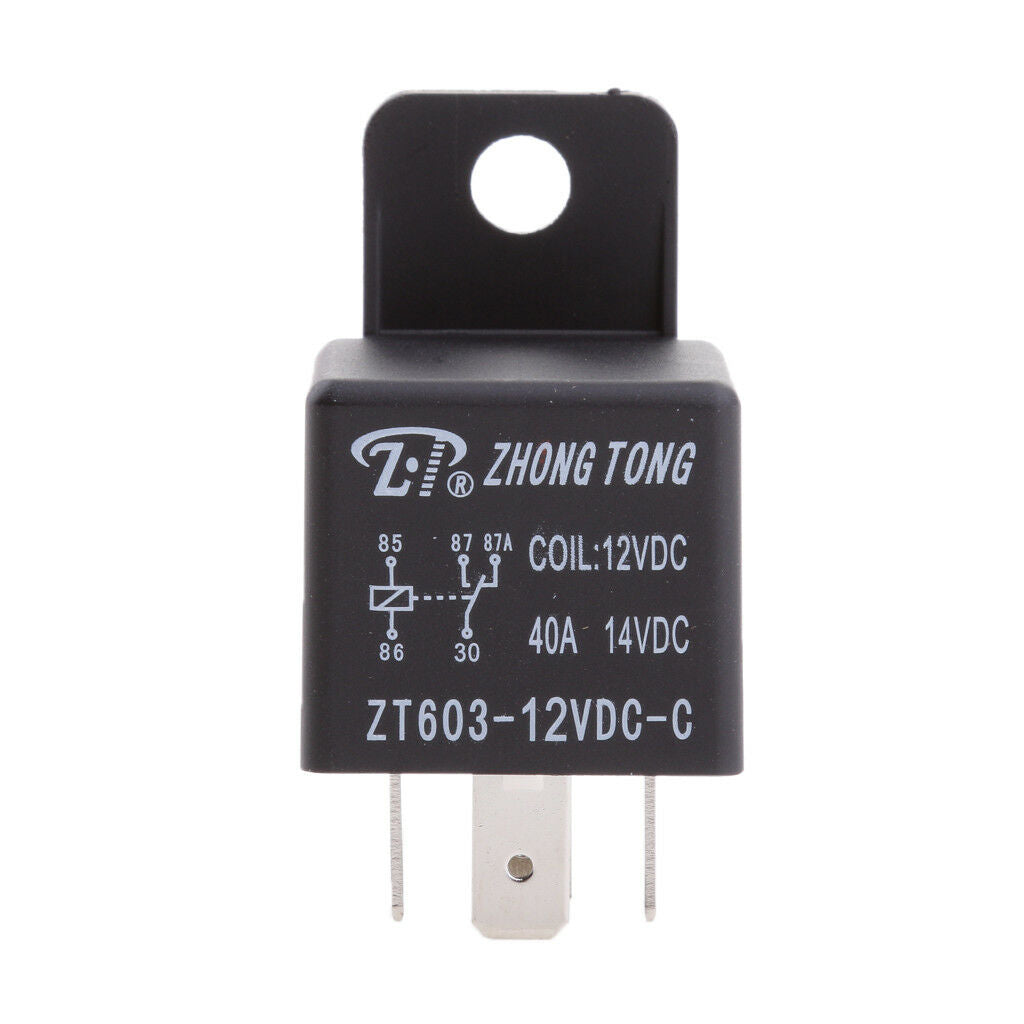 12V 40A Amp 5-Pin Change Over Relay SPDT for Aux Light Horn Audio Car Boat